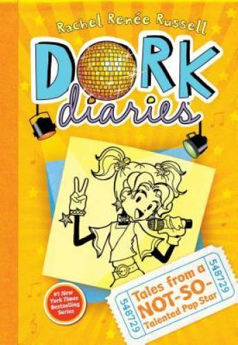 Tales from a Not-So-Talented Pop Star (Dork Diaries #3) – Hardcover – GOOD