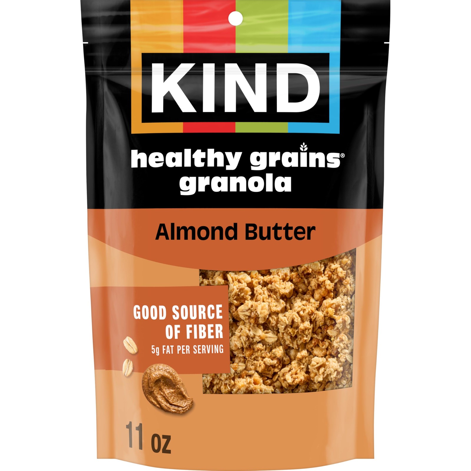 KIND Almond Butter Clusters, 11 Oz 1 Count (Pack of 1)