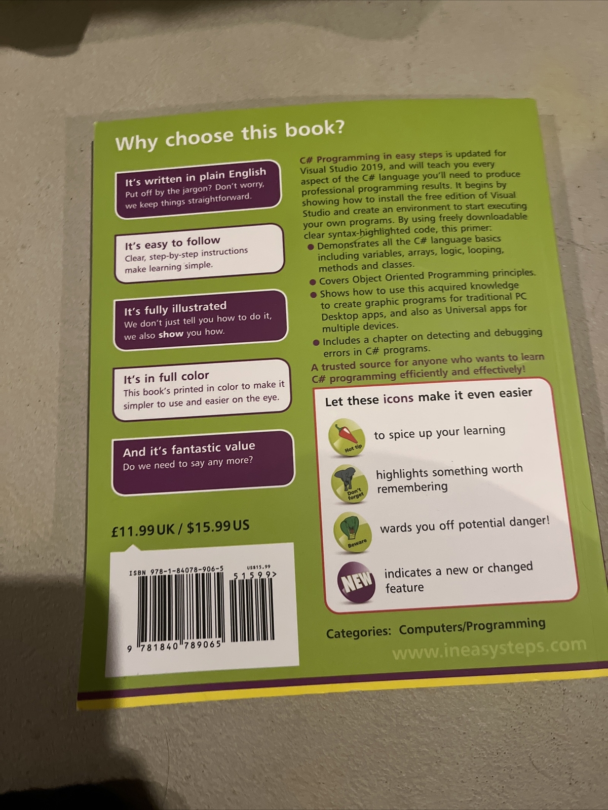 In Easy Steps Ser.: C# Programming in Easy Steps 2nd Edition by Mike McGrath…