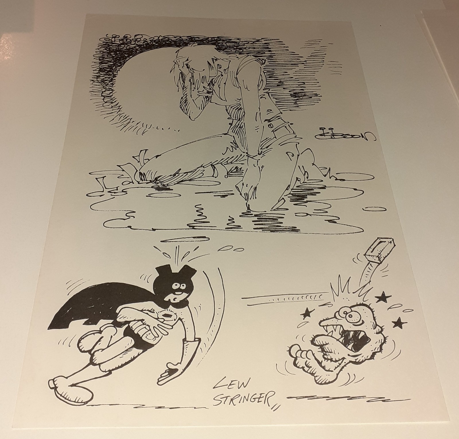 UKCAC 1986 PORTFOLIO Alan Moore Frank Miller Brian Bolland Batman Joker Watchmen