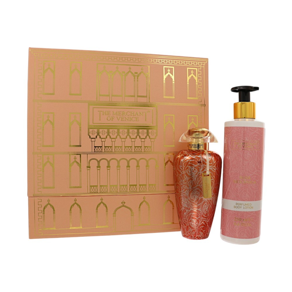 Rosa Moceniga 2 Pc Gift Set – 3.4Oz Edp Spray, 8.4Oz Body Lotion by The