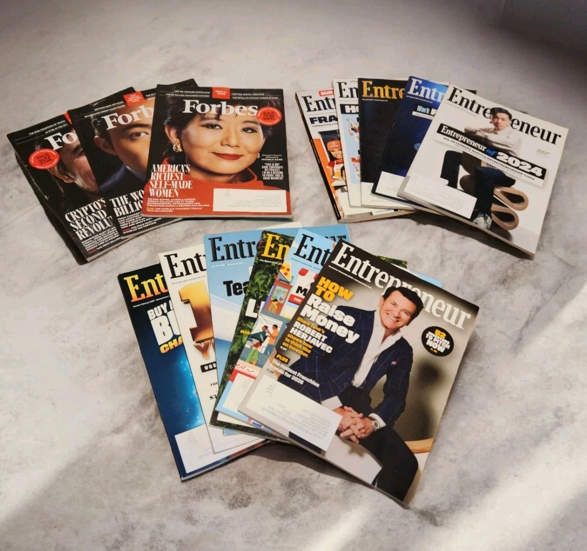 Entrepenuer & Forbes Magazine LOT of 14 2025/2024 & Special/Annual VG Subscript