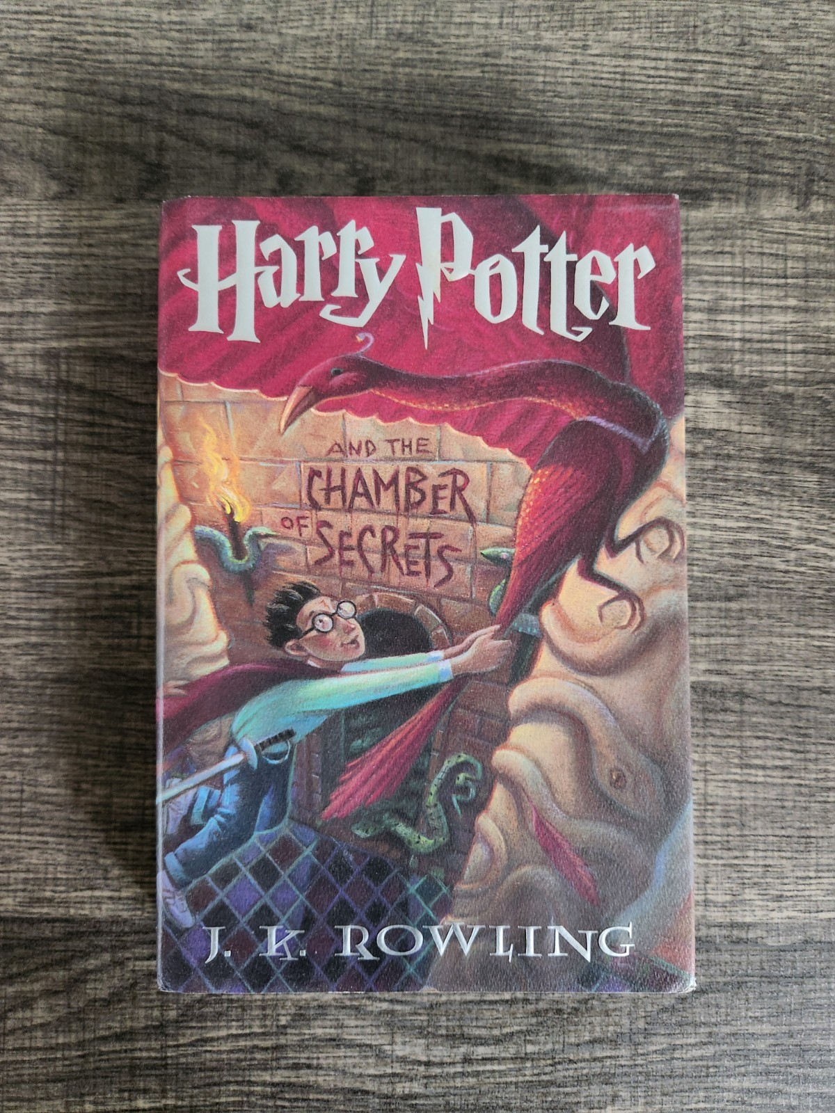 Chamber of Secrets First Book Club Edition Harry Potter J.K. Rowling Hardcover