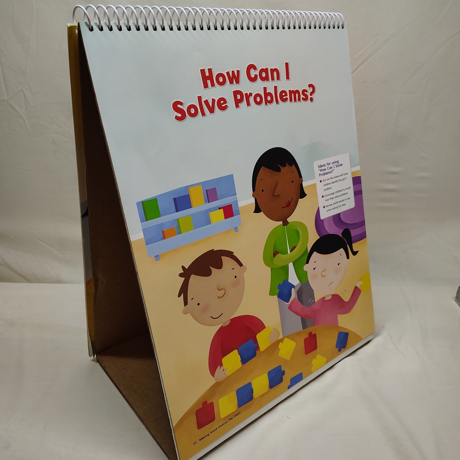 McGraw Hill Making Good Choices Social Emotional Flip Chart + Wheels Wings Book