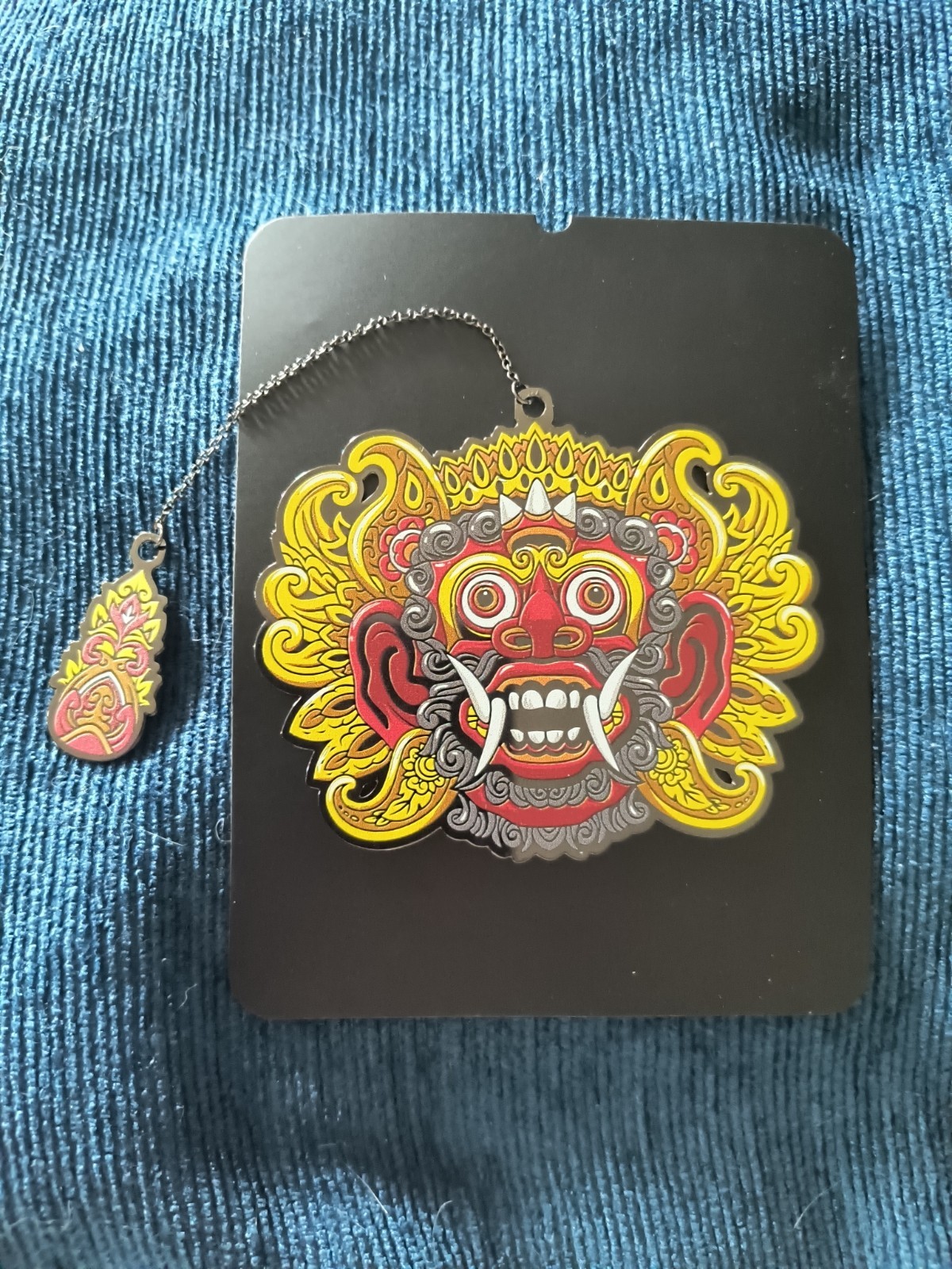 Zox Chinese Dragon Bookmark #726