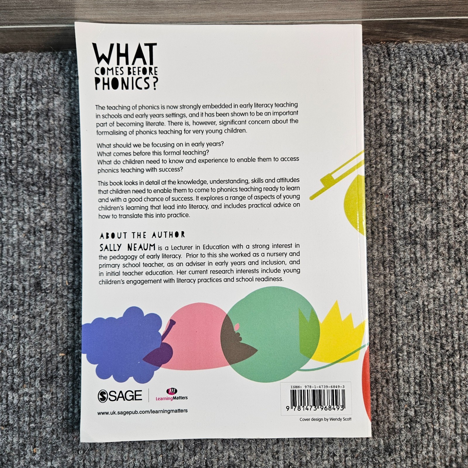 What Comes Before Phonics? Sally Neaum Early Literacy Teaching Education PB