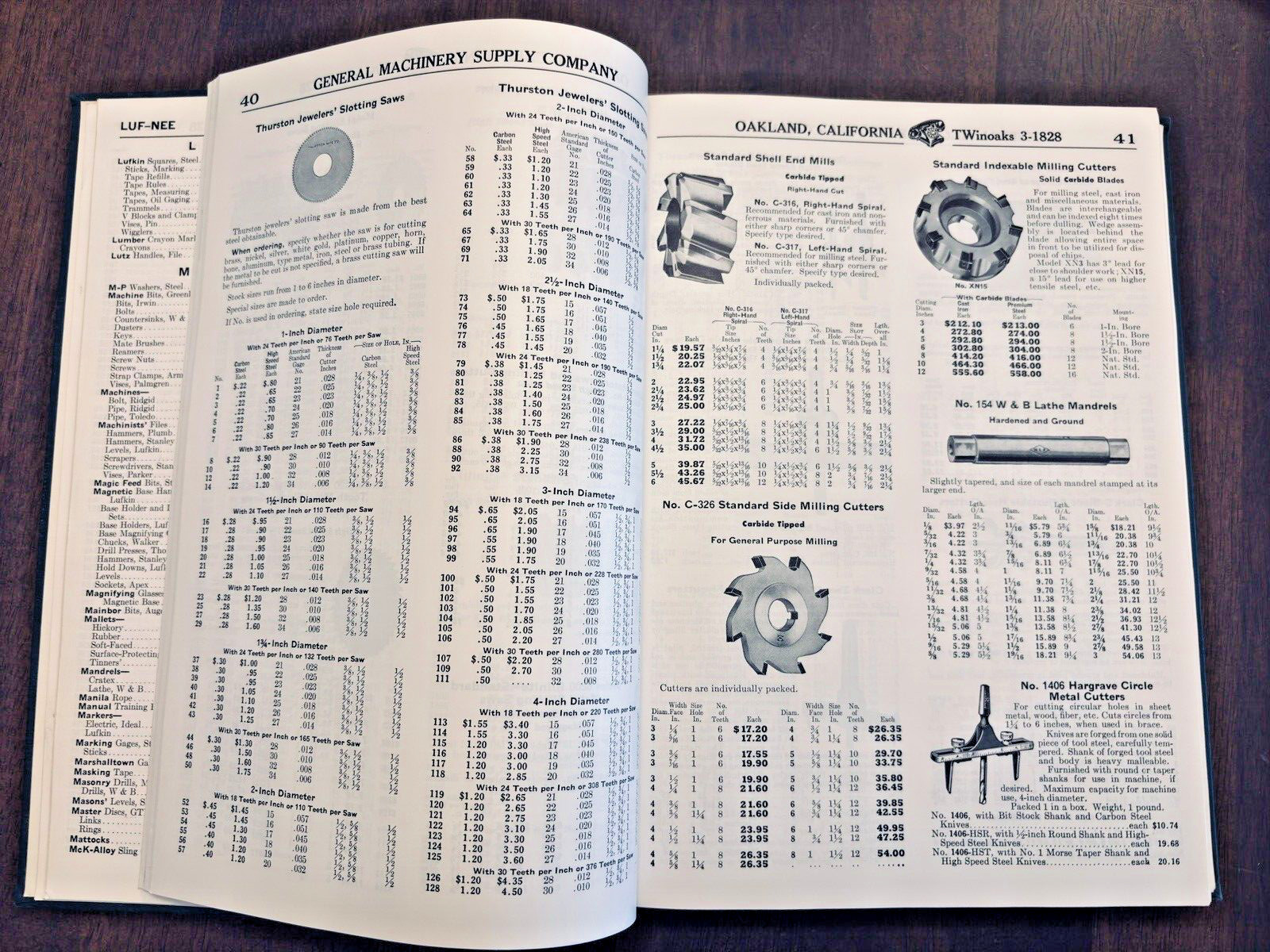 General Machinery Supply Company Industrial Oakland California CA 1959