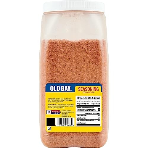 OLD BAY Seasoning, 7.5 lb – One 120 Ounce (Pack of 1), Seasoning Lbs