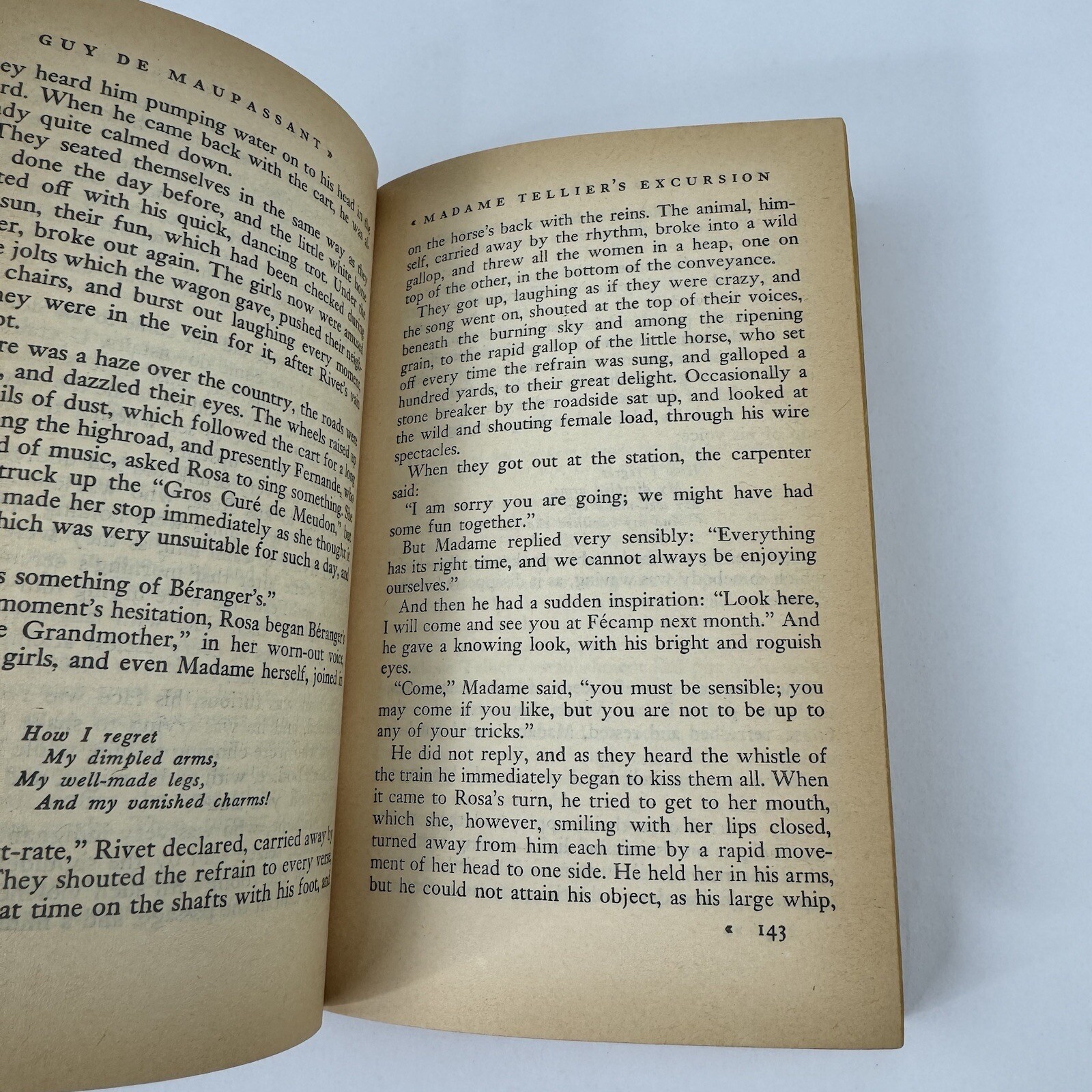 The Great Short Stories Of De Maupassant Paperback 1958 Vintage Pocket Books