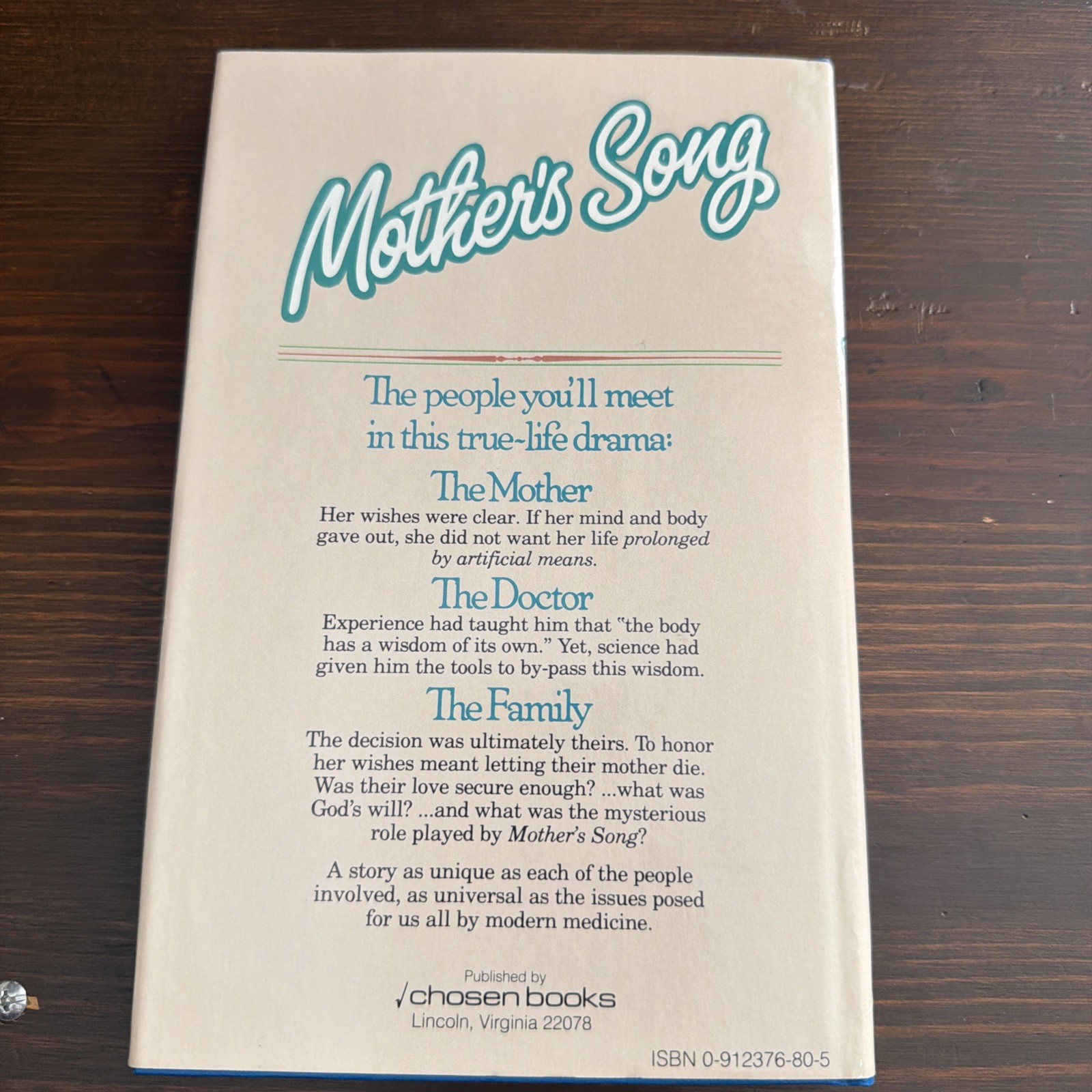 Mothers Song by John Sherrill