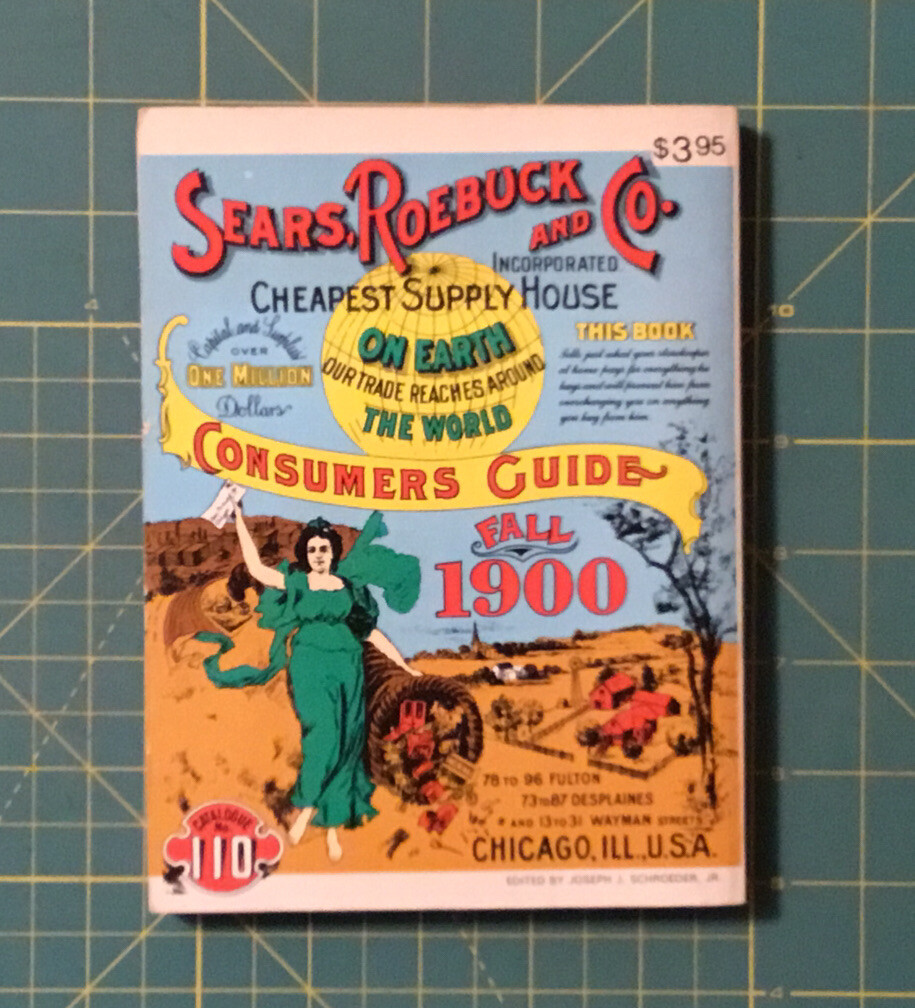 1900 FALL SEARS ROEBUCK BOOK, 1970 Copyright, Near Perfect! 1120 pages? COPY
