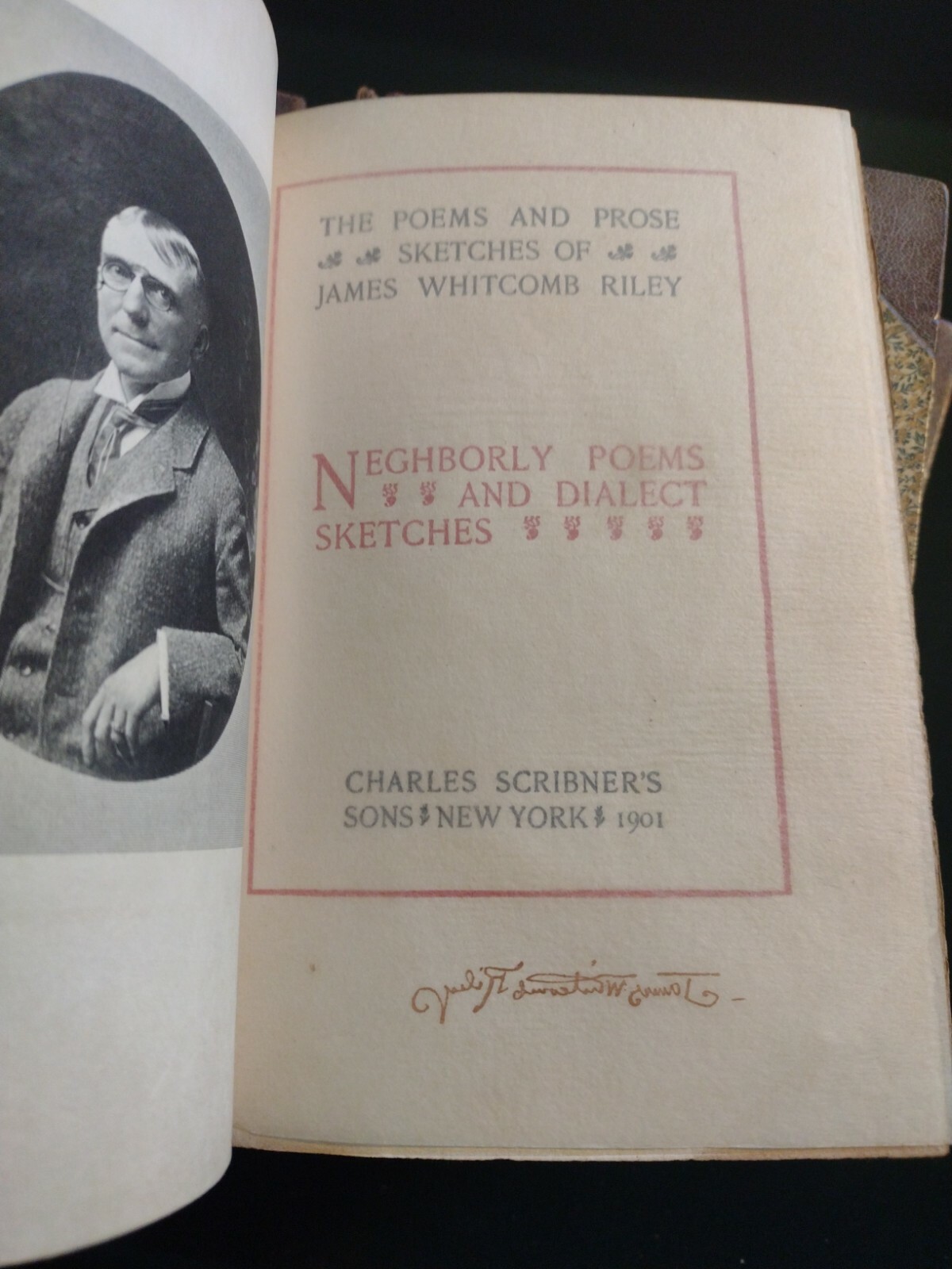 Works Of James Whitcomb Riley 12 volume set Charles Scribner’s Sons 1901-1902