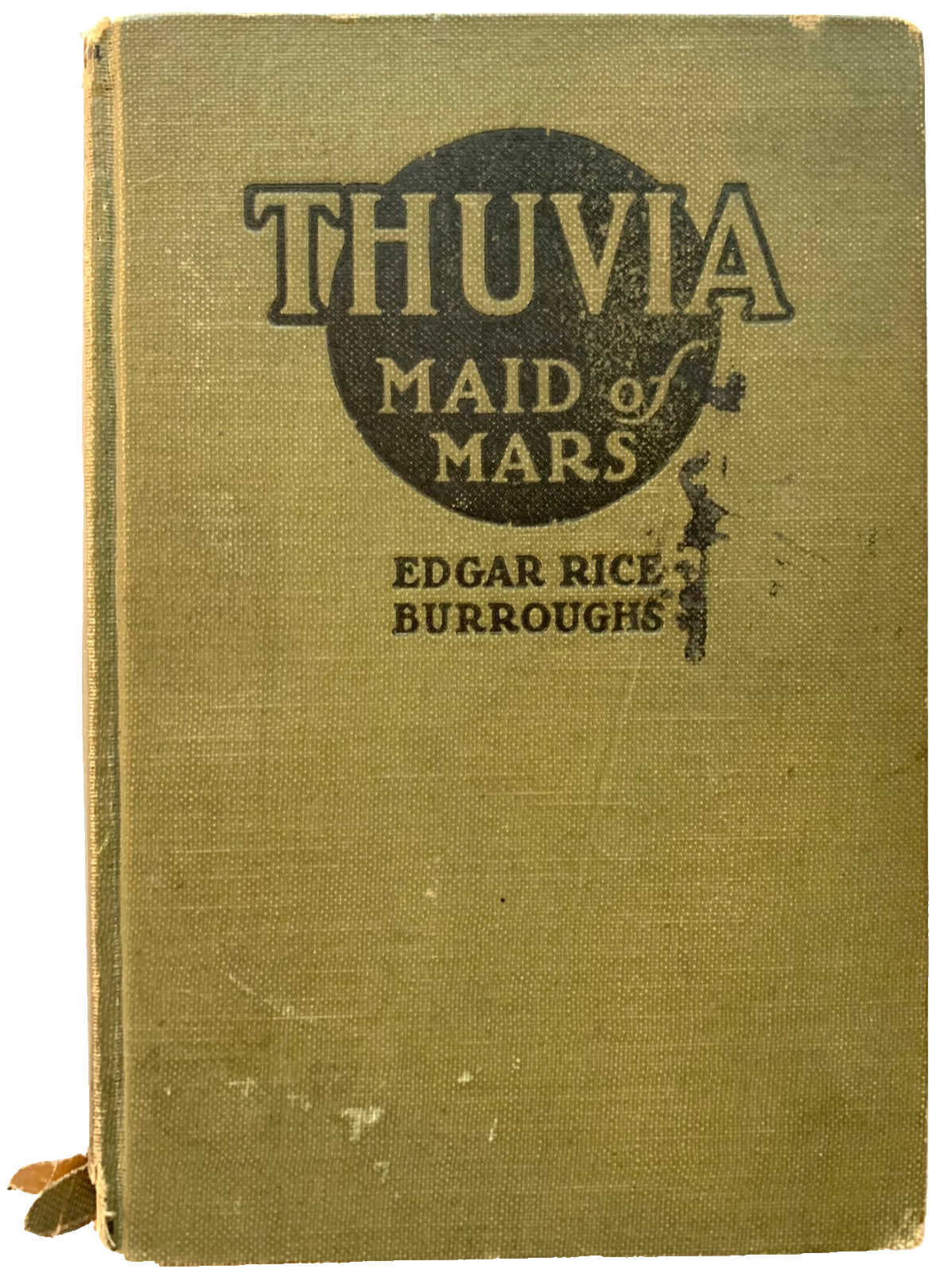 THUVIA, MAID OF MARS by Edgar Rice Burroughs – 1920 McClurg – 1st ed., 1st state