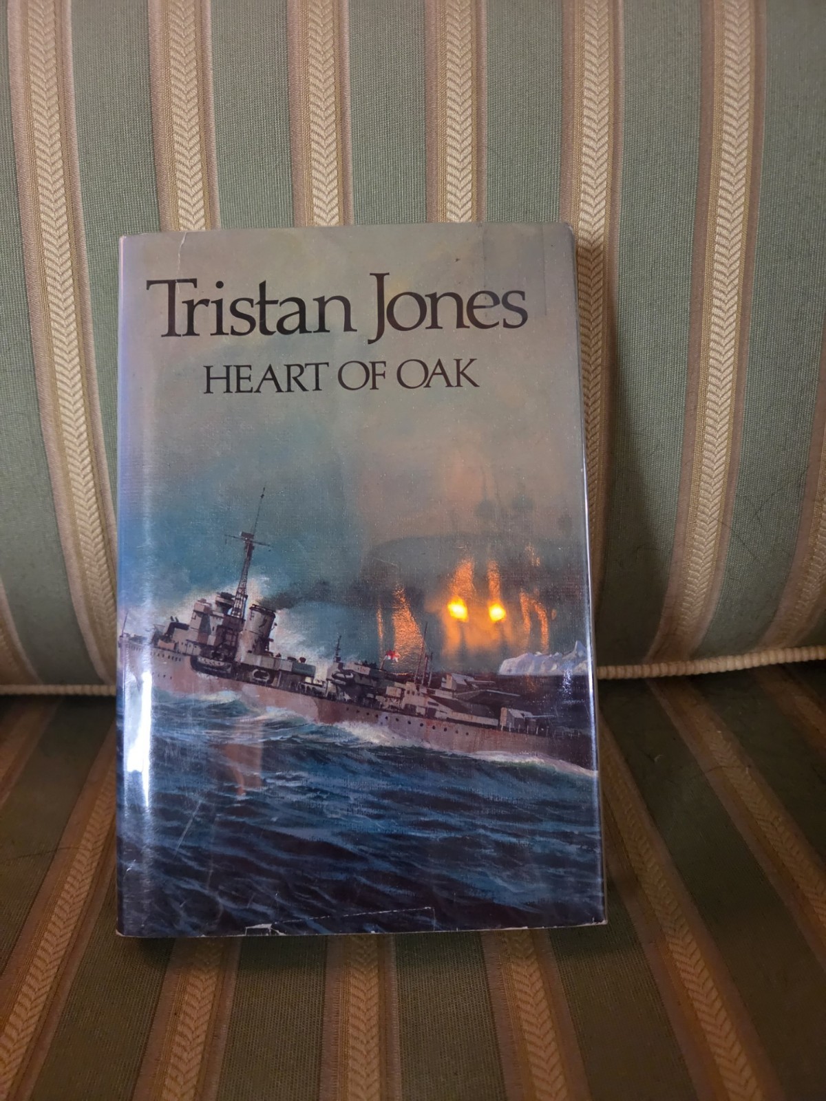 Tristan Jones / Heart of Oak 1st Edition 1984 United States Signed by Author