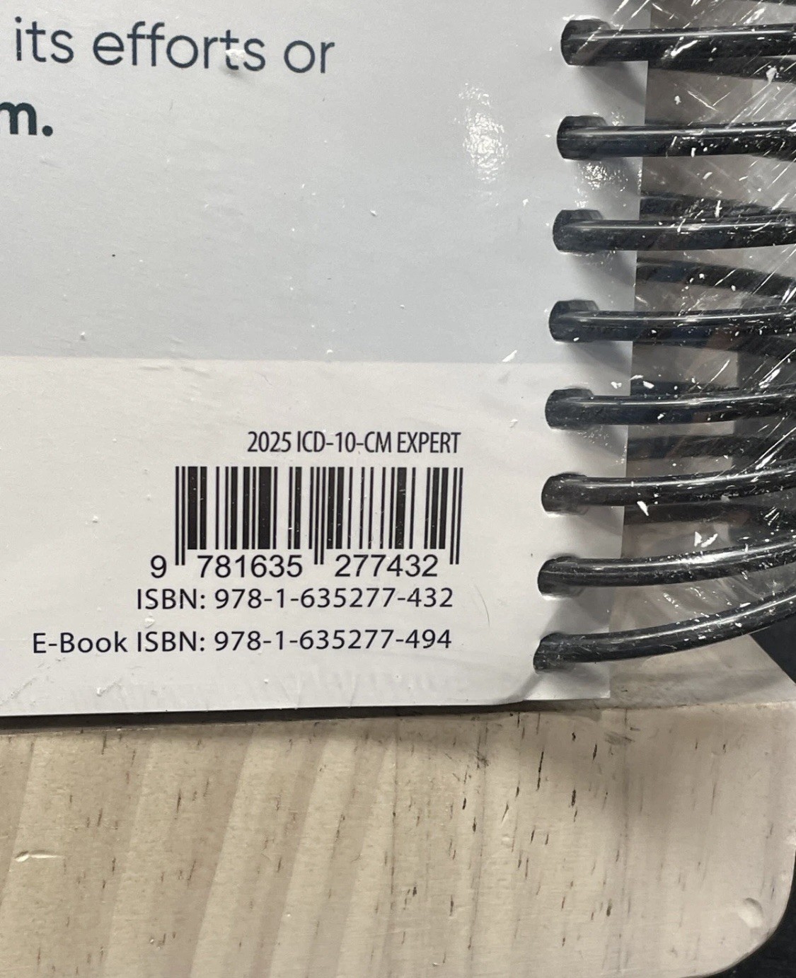 ICD-10-CM Expert Diagnosis Codes For Providers 2025 Spiral Bound by AAPC
