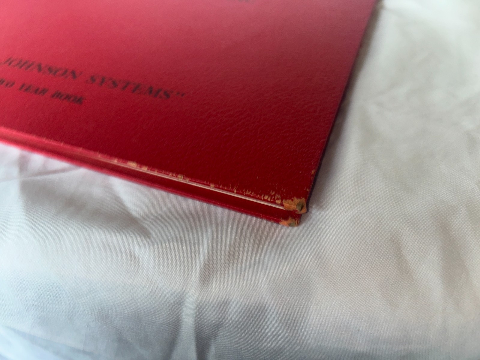 NOS VTG 1900s Individual Simplified Bookkeeping Ledger Red 12 X 9 Two Year Book