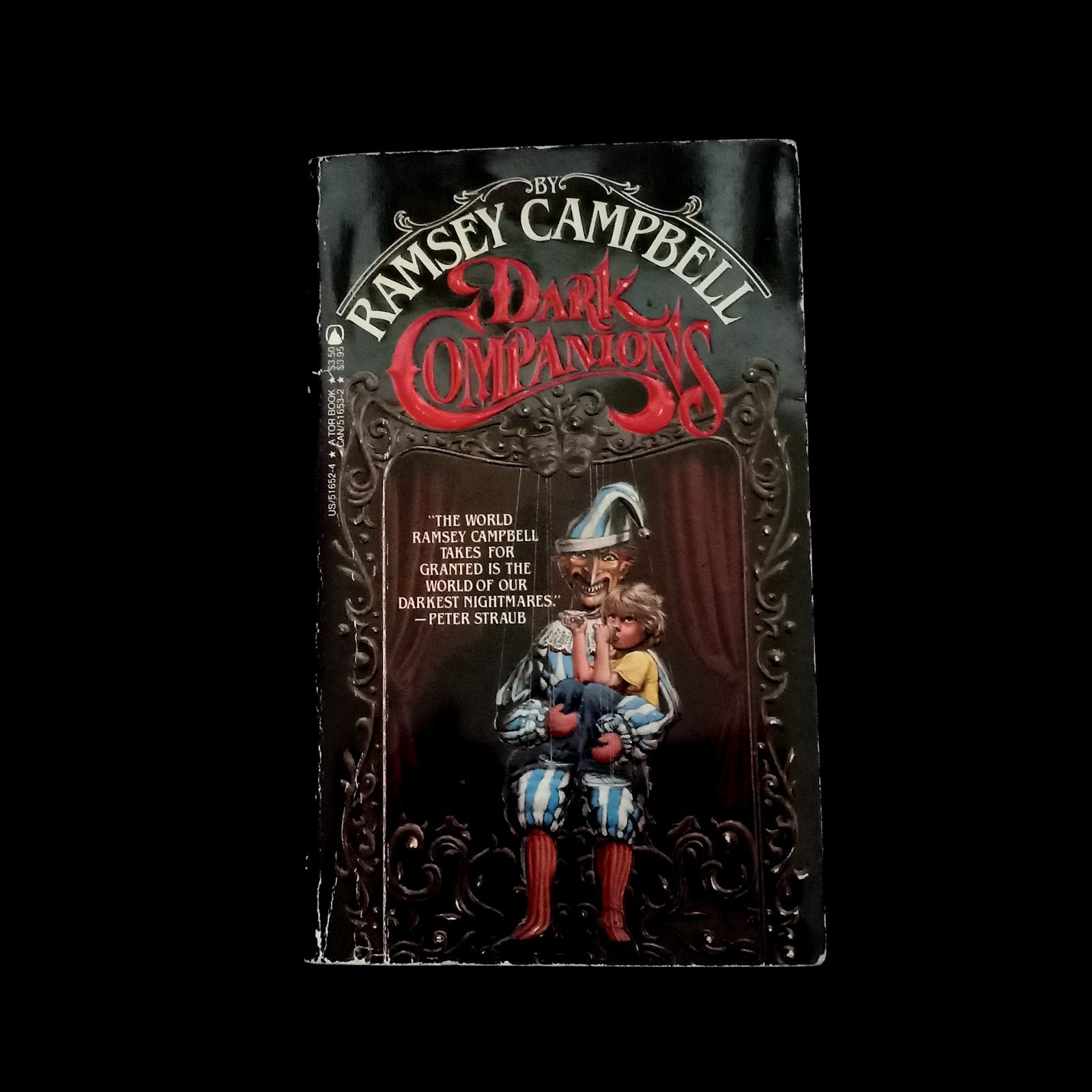 Dark Companions by Ramsey Campbell, Tor Books 1985, Paperback, Collection