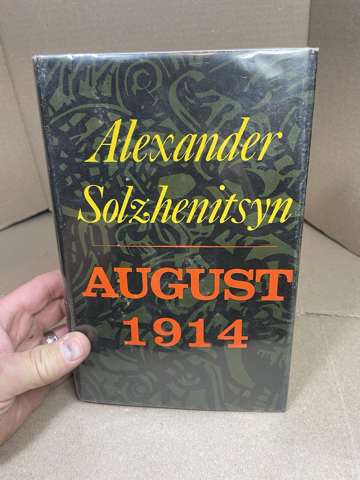 August 1914 Alexander Solzhenitsyn Hardcover Farrar Straus Giroux 1972