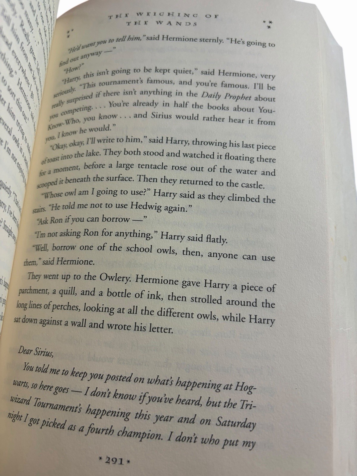 TRUE 1st Ed 1st Printing Harry Potter Goblet of Fire Errors Pg 291 & 667 ~ FINE