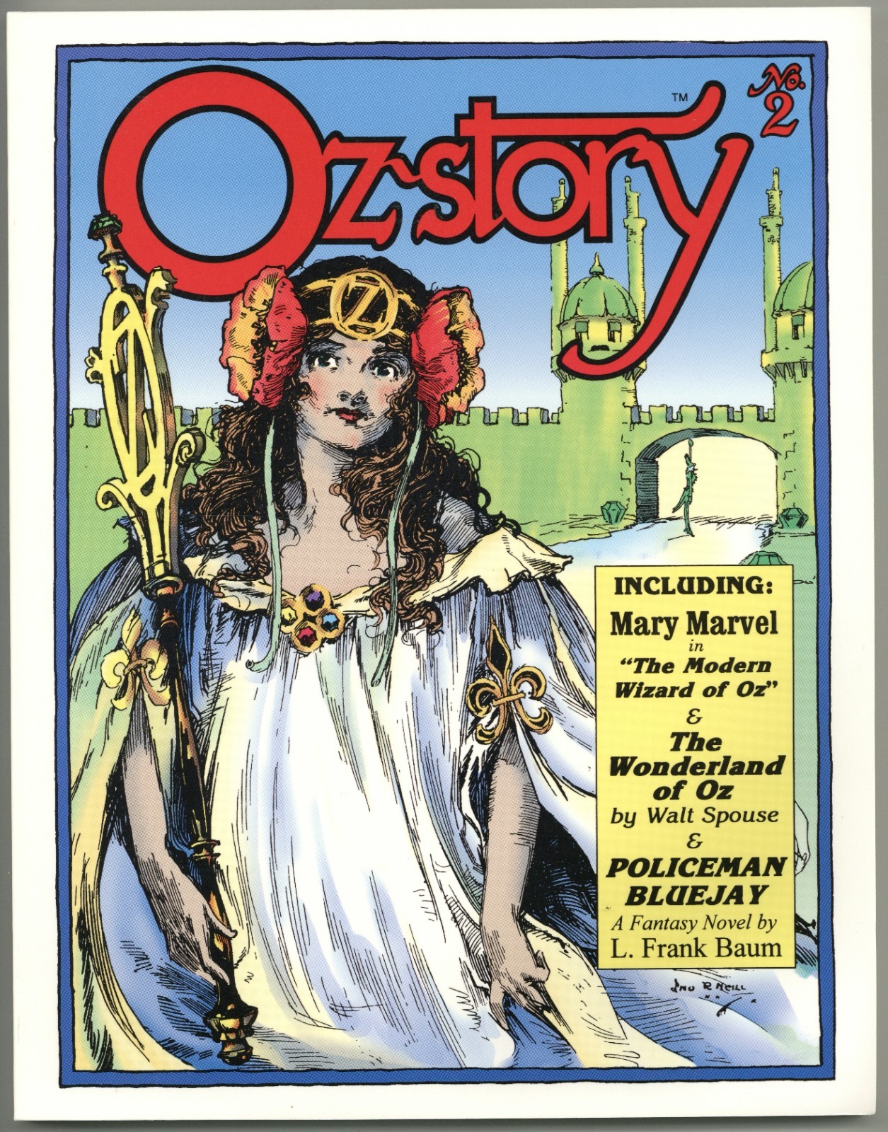 Oz Story Magazine Lot #1, 2 & 4 (Hungry Tiger Press 1996) All Are Signed!