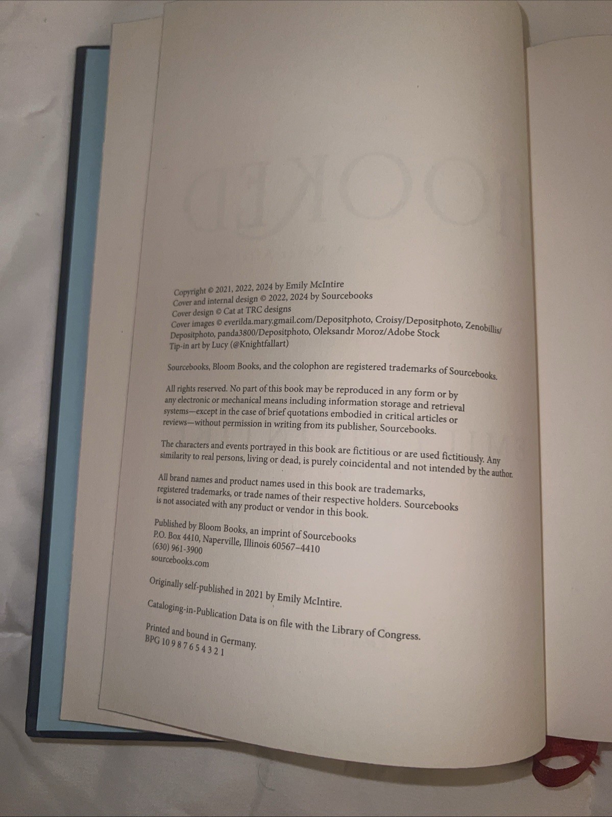 Hooked By Emily McIntire Collectors Edition Hardcover RARE