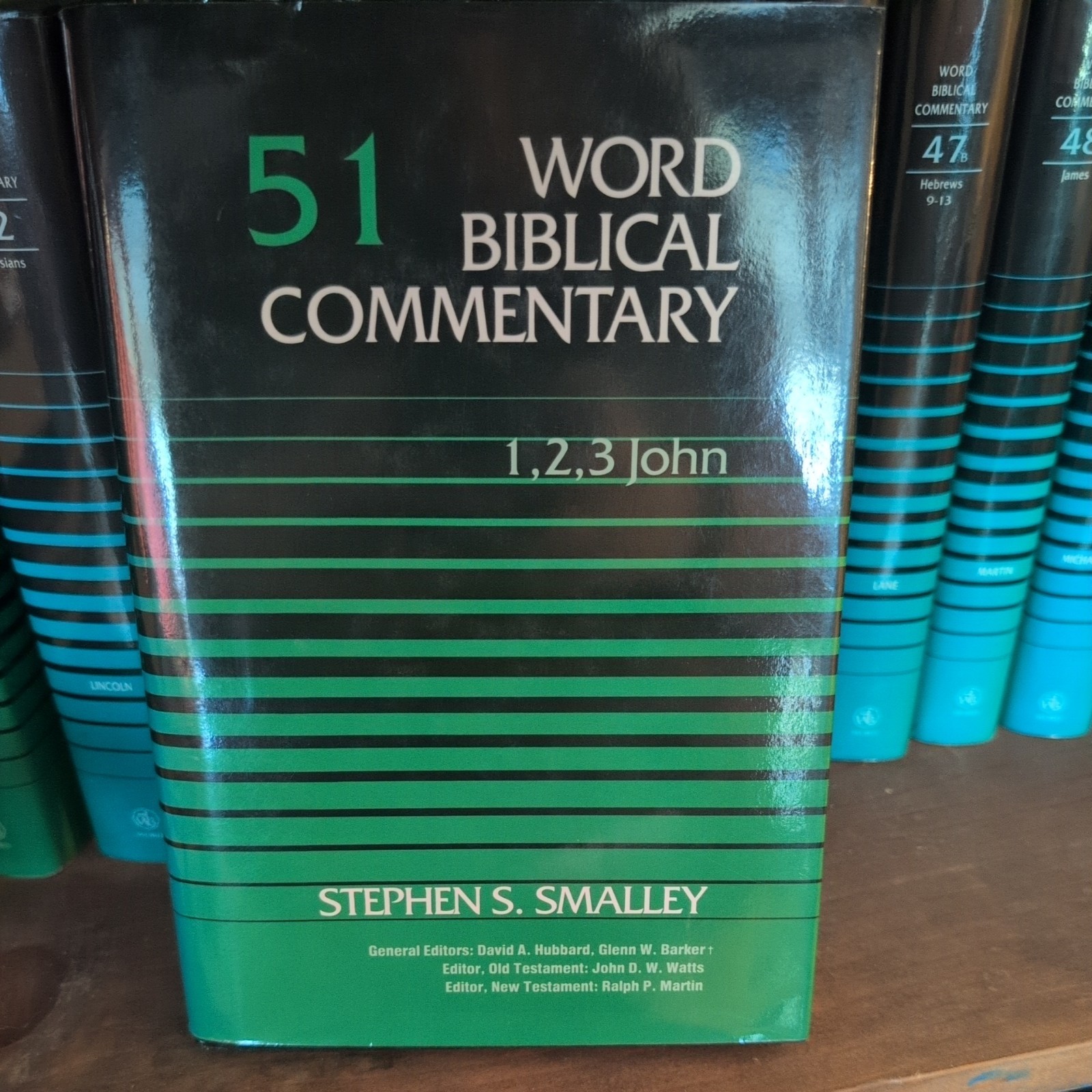 1,2,3 John by Nelson Reference Staff and Stephen S. Smalley (1984, Hardcover)