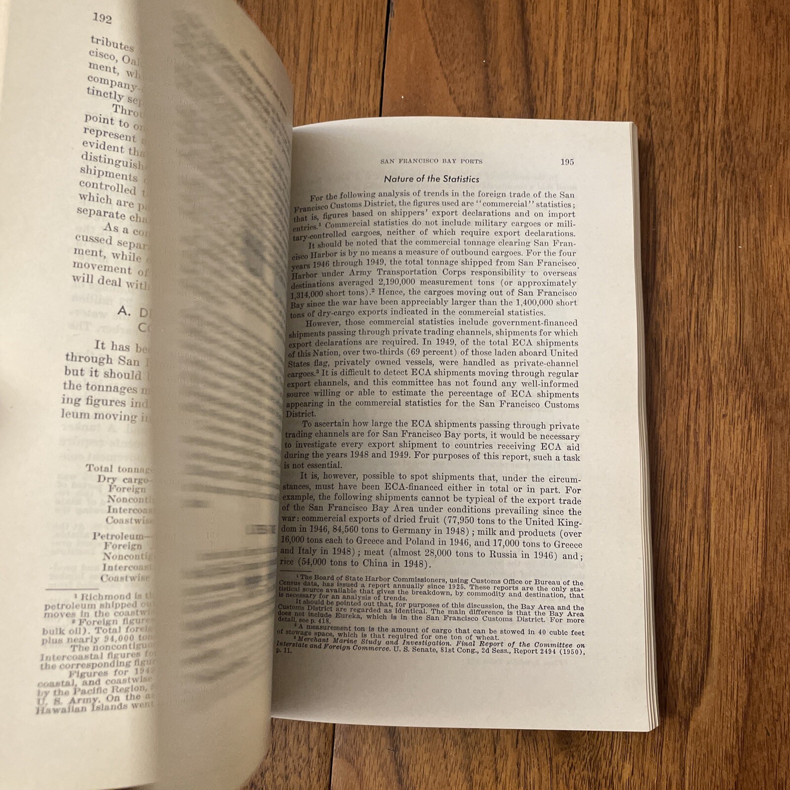 San Francisco Bay Ports (Final Report), CA Legislature 1951 General Session