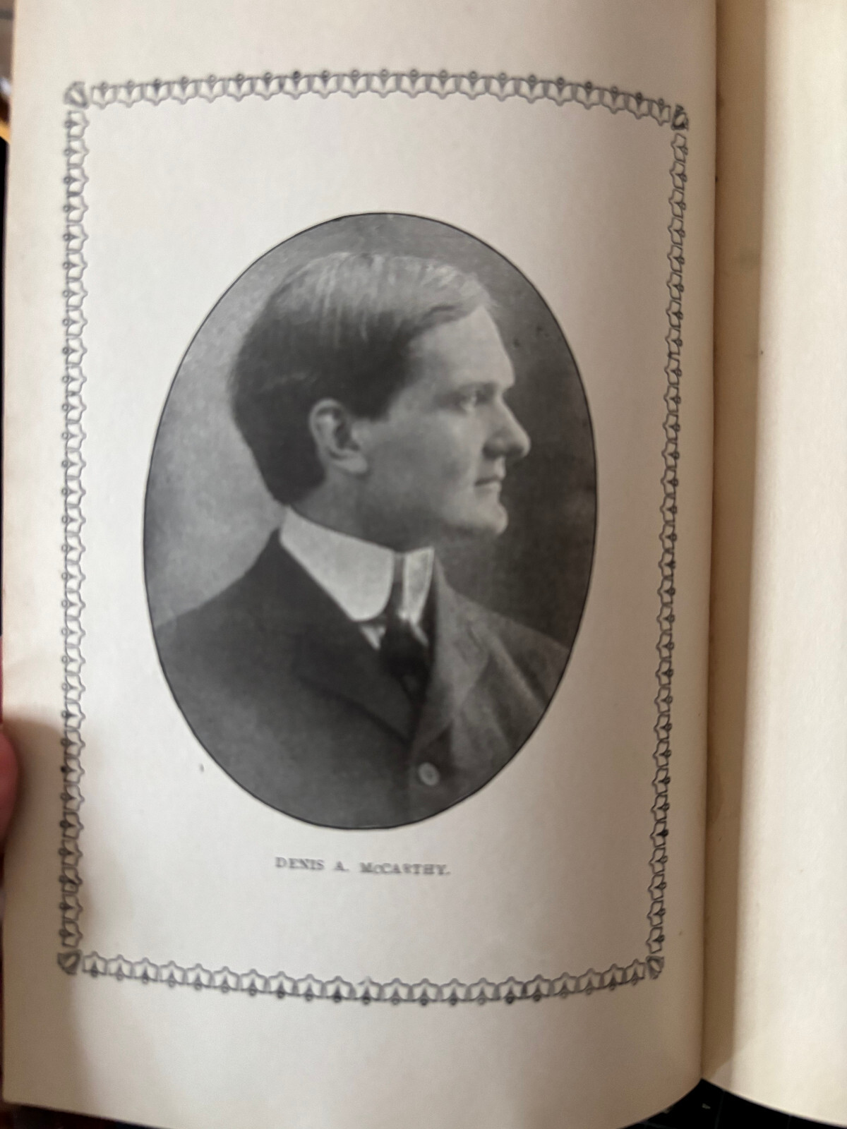 Irish Poetry Book 1906 First Edition Inscribed Author Denis McCarthy Angel Guard