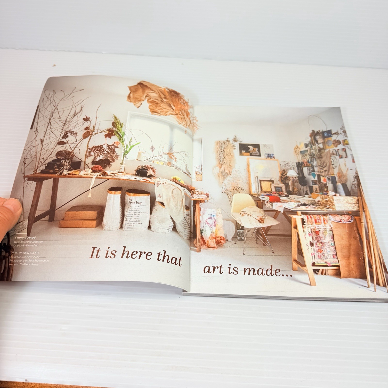 Where Women Create April 2021 Inspiration Magazine Studio Extraordinary Women