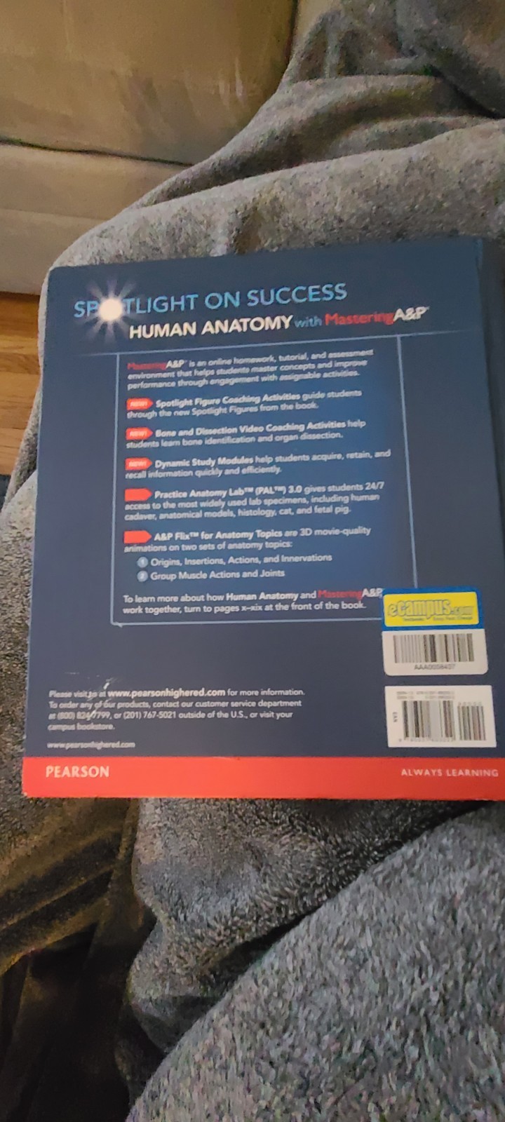 Human Anatomy (8th Edition) – Standalone book – Hardcover – Acceptable