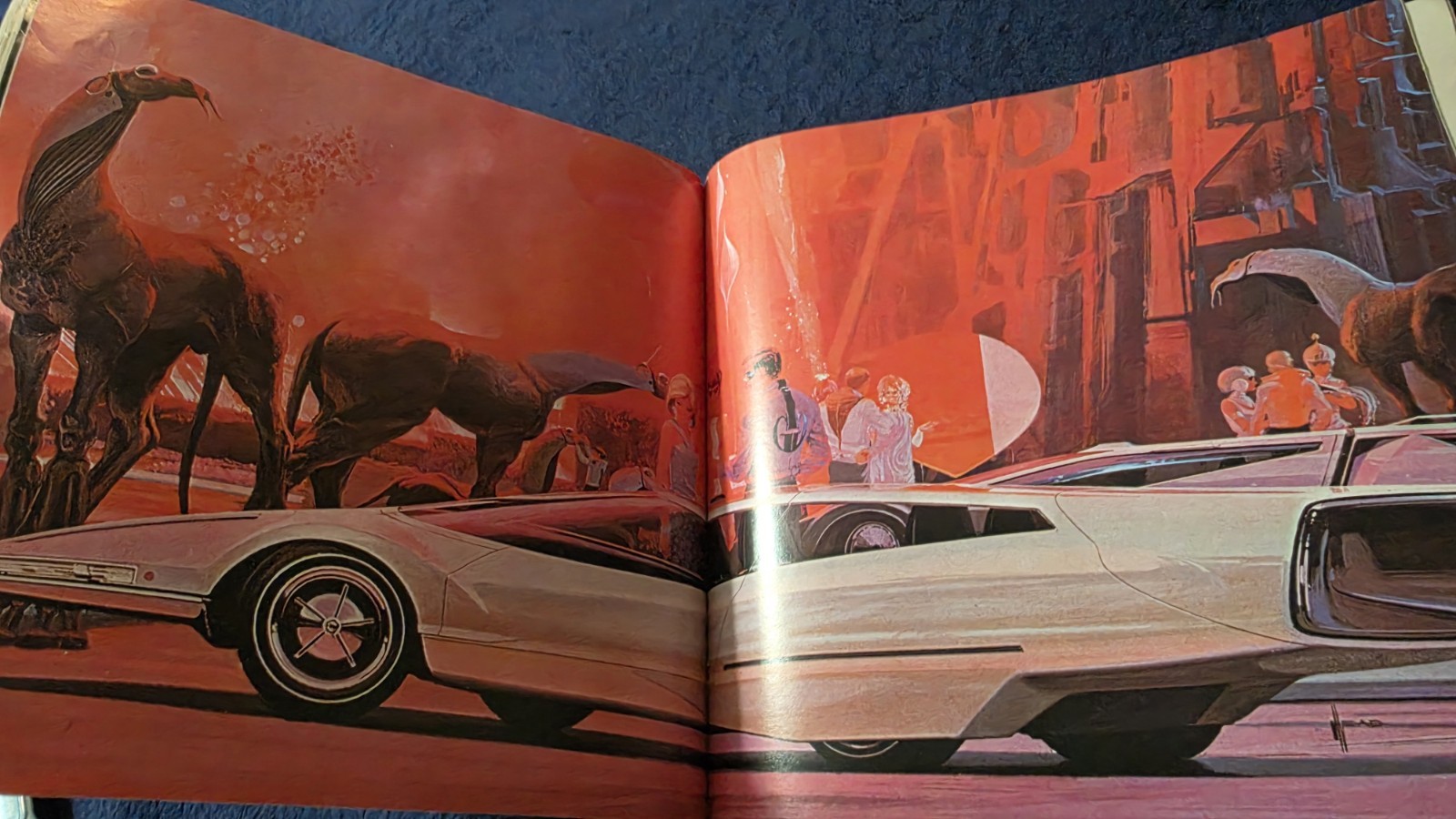 Sentinel Syd Mead Futurist Concept Art Book First Edition 1979 Dragon’s Dream