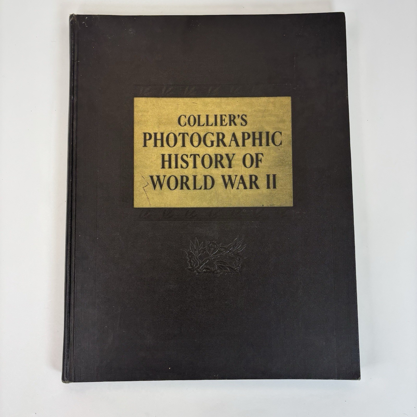 Collier’s Photographic History of World War II Hardcover 1946 272 pages WWII C6