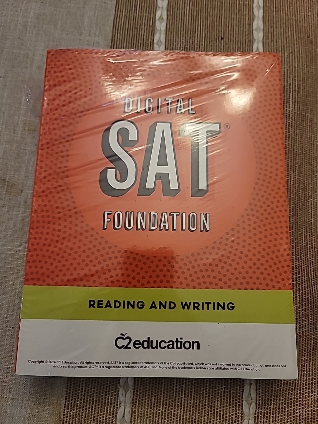Digital SAT Foundation Reading And Writing C2 Education Book