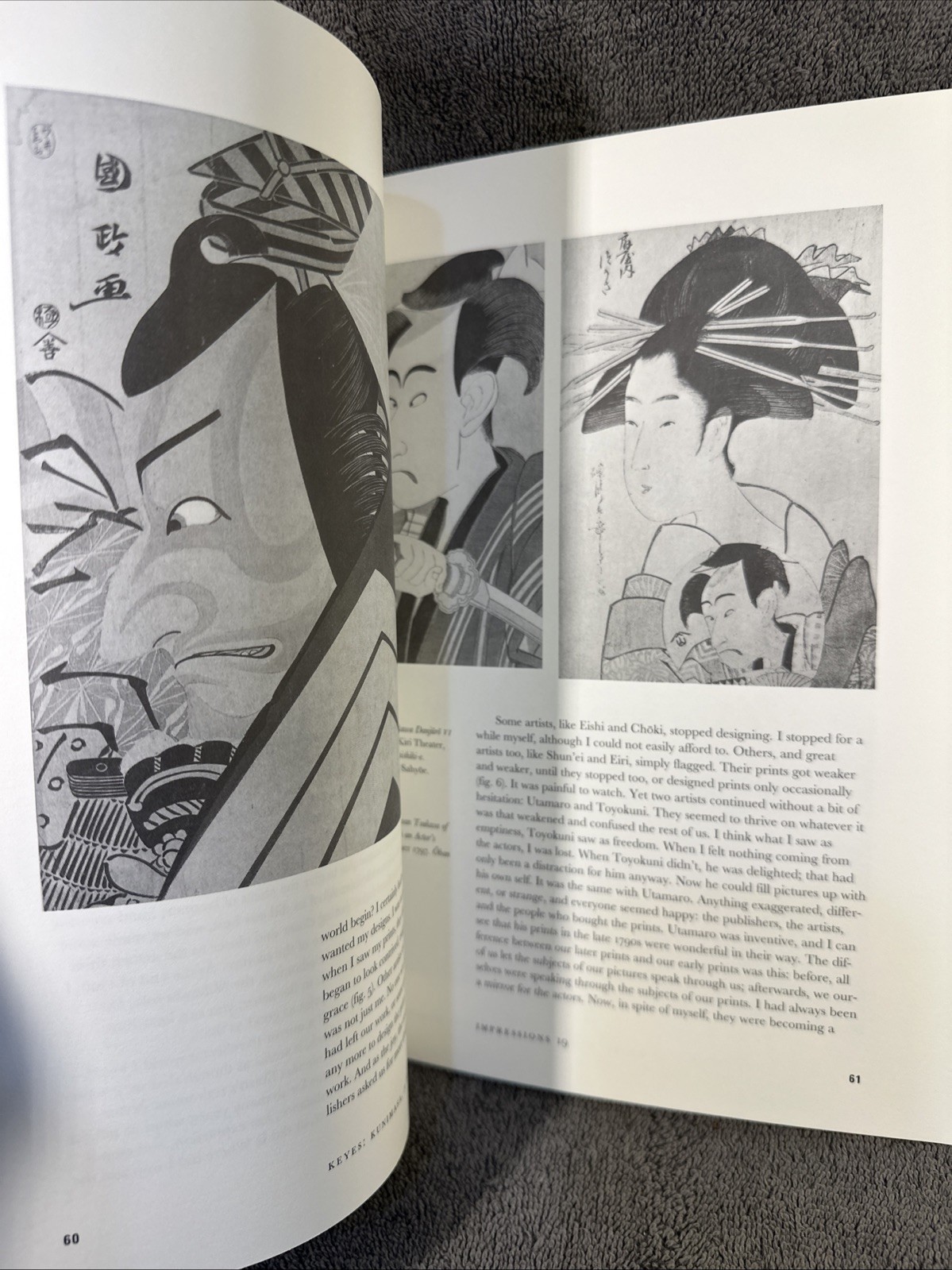 Impressions The Journal Of The Ukiyo E Society of America 1997 Paperback #19