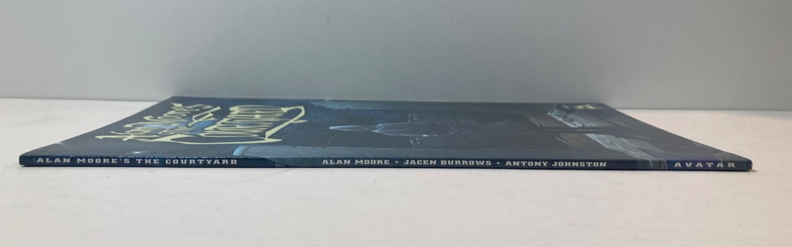 Alan Moores THE COURTYARD Signed by JACEN BURROWS 2009 Avatar Softcover COLOR ED