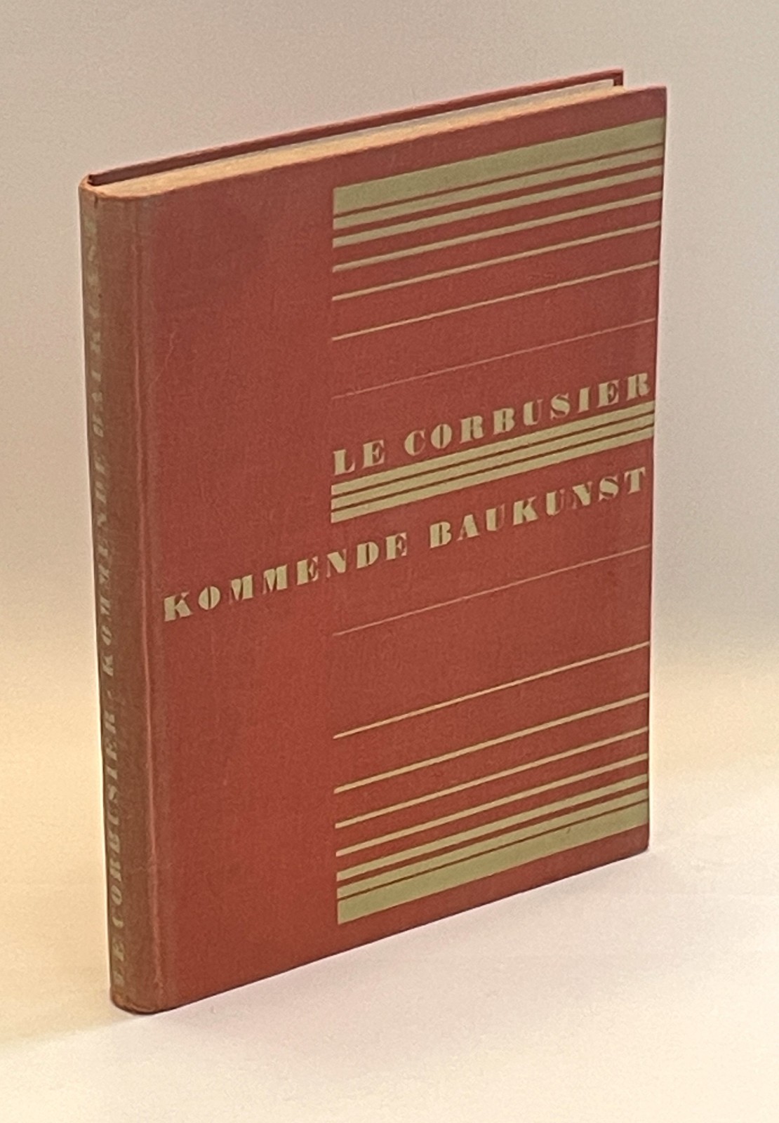 Kommende Baukunst 1926 Le Corbusier Toward Architecture HC German Photos Plans
