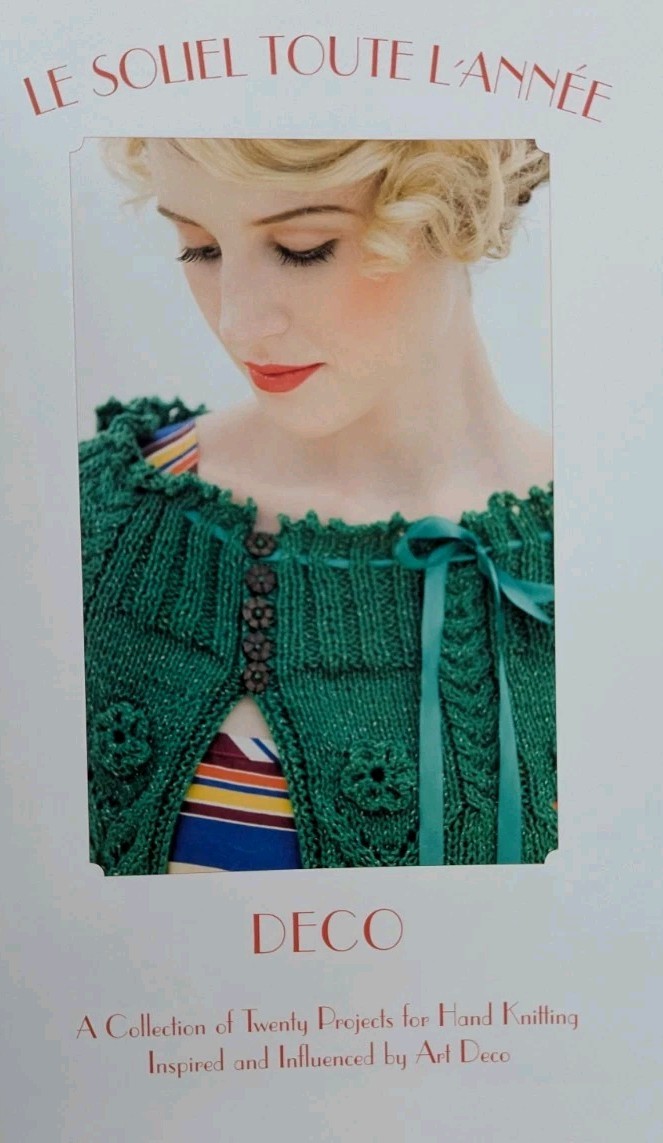 Louisa Harding Twenty Projects Hand Knitting Art Deco Inspired 58-Pages Patterns