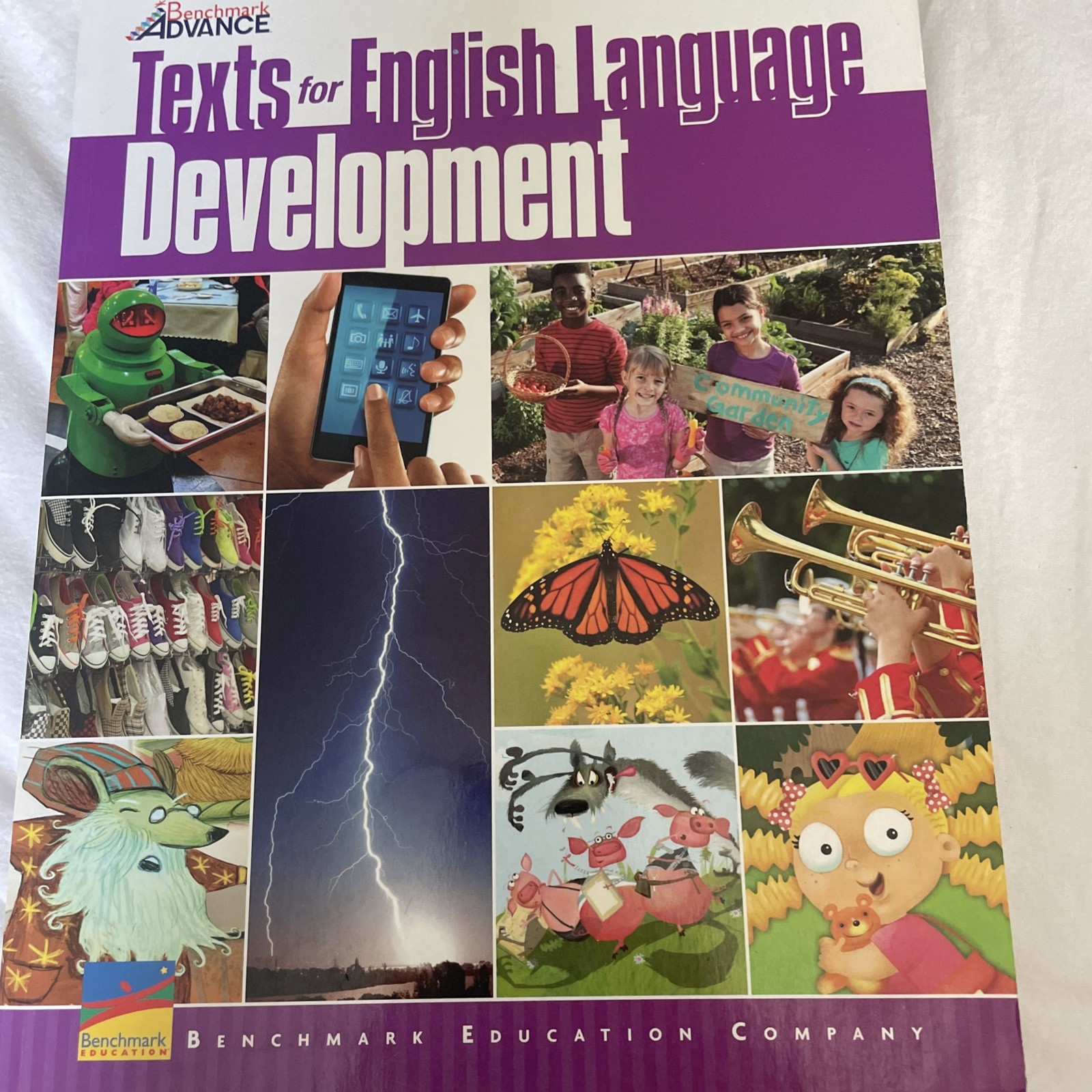 Benchmark Advance, Texts for English – Paperback, by Benchmark Education – New d