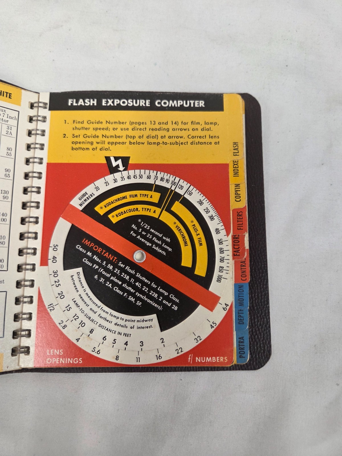 Kodak Master Photoguide 1953 Pocket Size 32 Pages Eastman Kodak Company