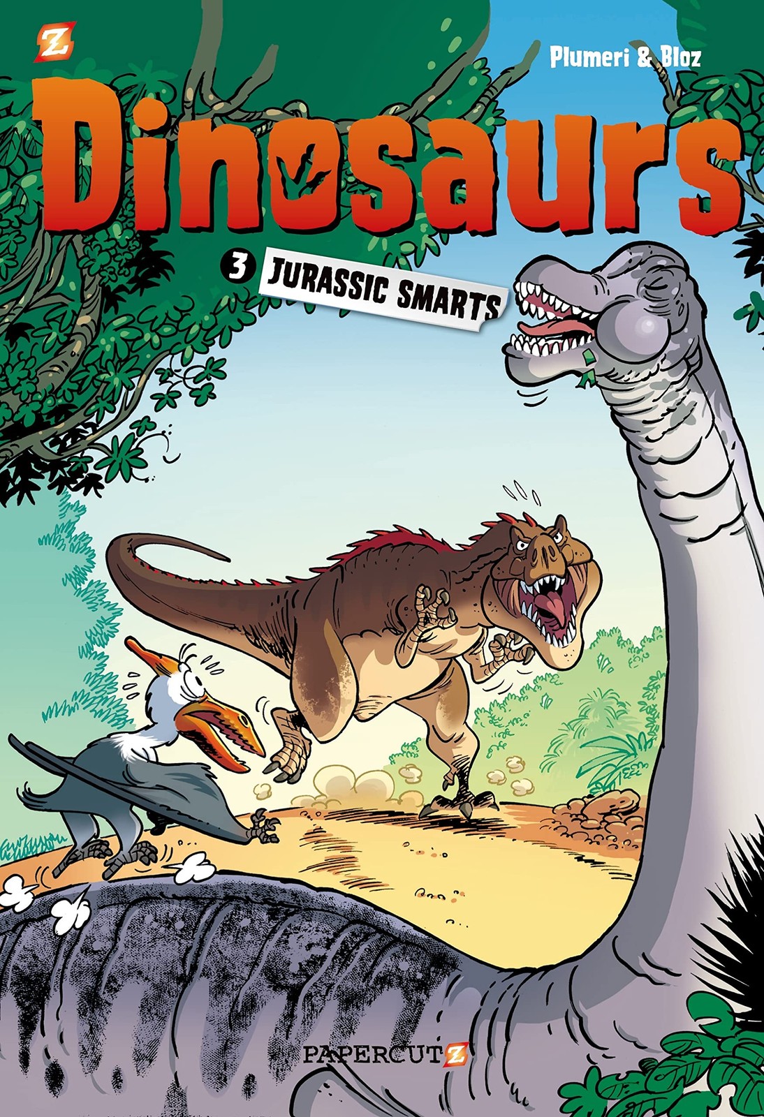 Dinosaurs 3: Jurassic Smarts (Dinosaurs Graphic Novels, 3) by Arnaud Plumeri