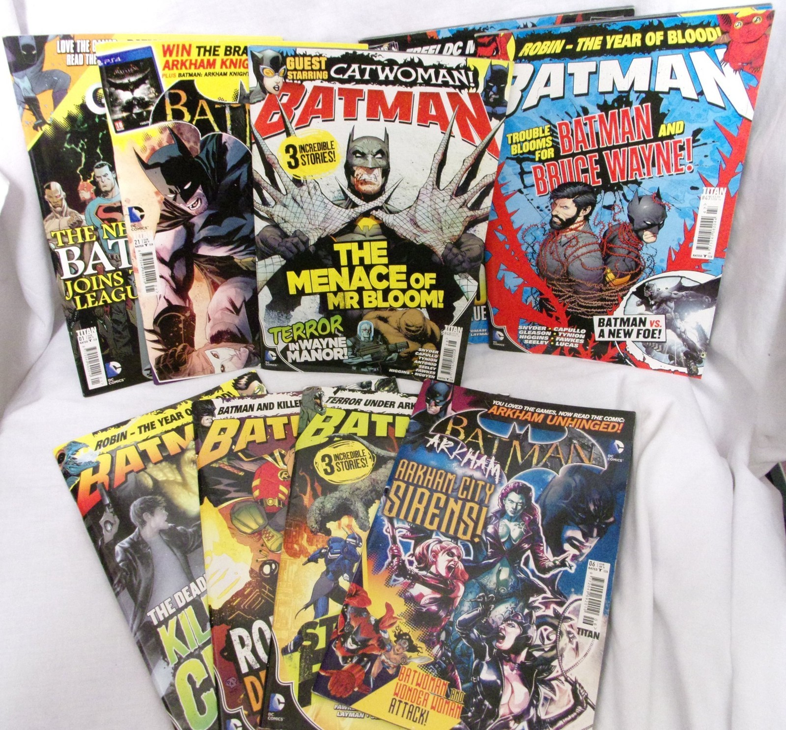 Batman Comic Book Lot – Various Issues and Stories – Z#3104