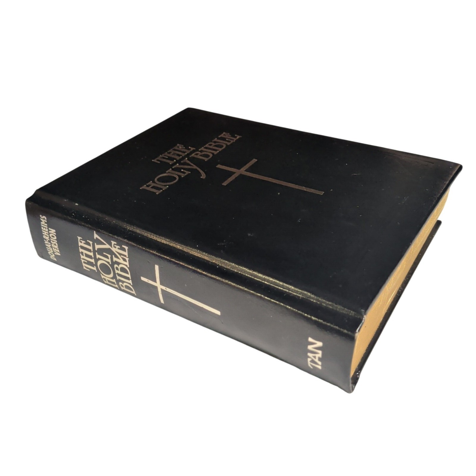The Holy Bible Douay-Rheims Version TAN 1989 – Faux Leather Bound Hardcover