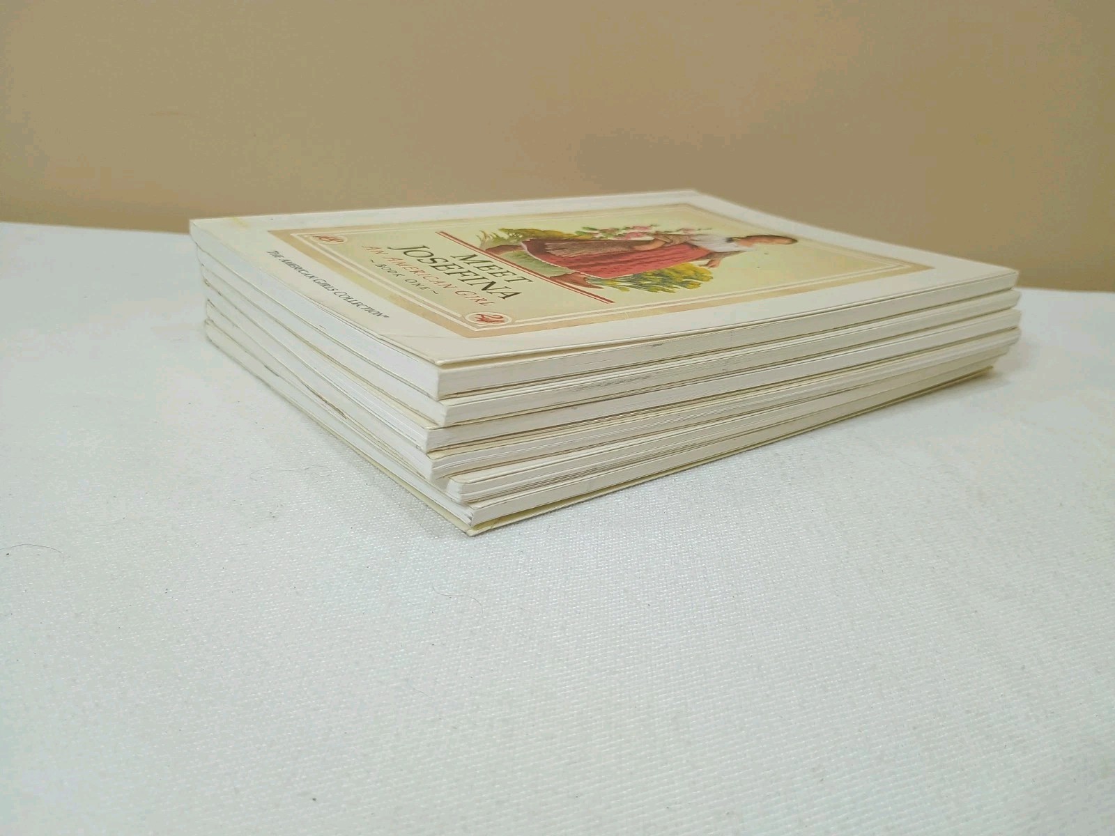 American Girl Josefina Set of 6 Books 1-6 VTG 1997-98 Pleasant 1st Ed Ex-Library