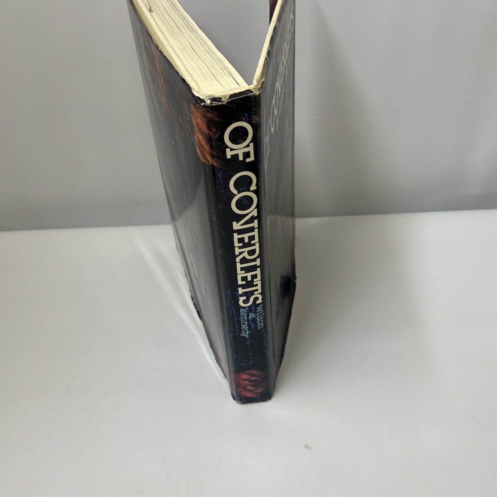 Of Coverlets: The Legacies, the Weavers True First Edition Book 1983 See Photos