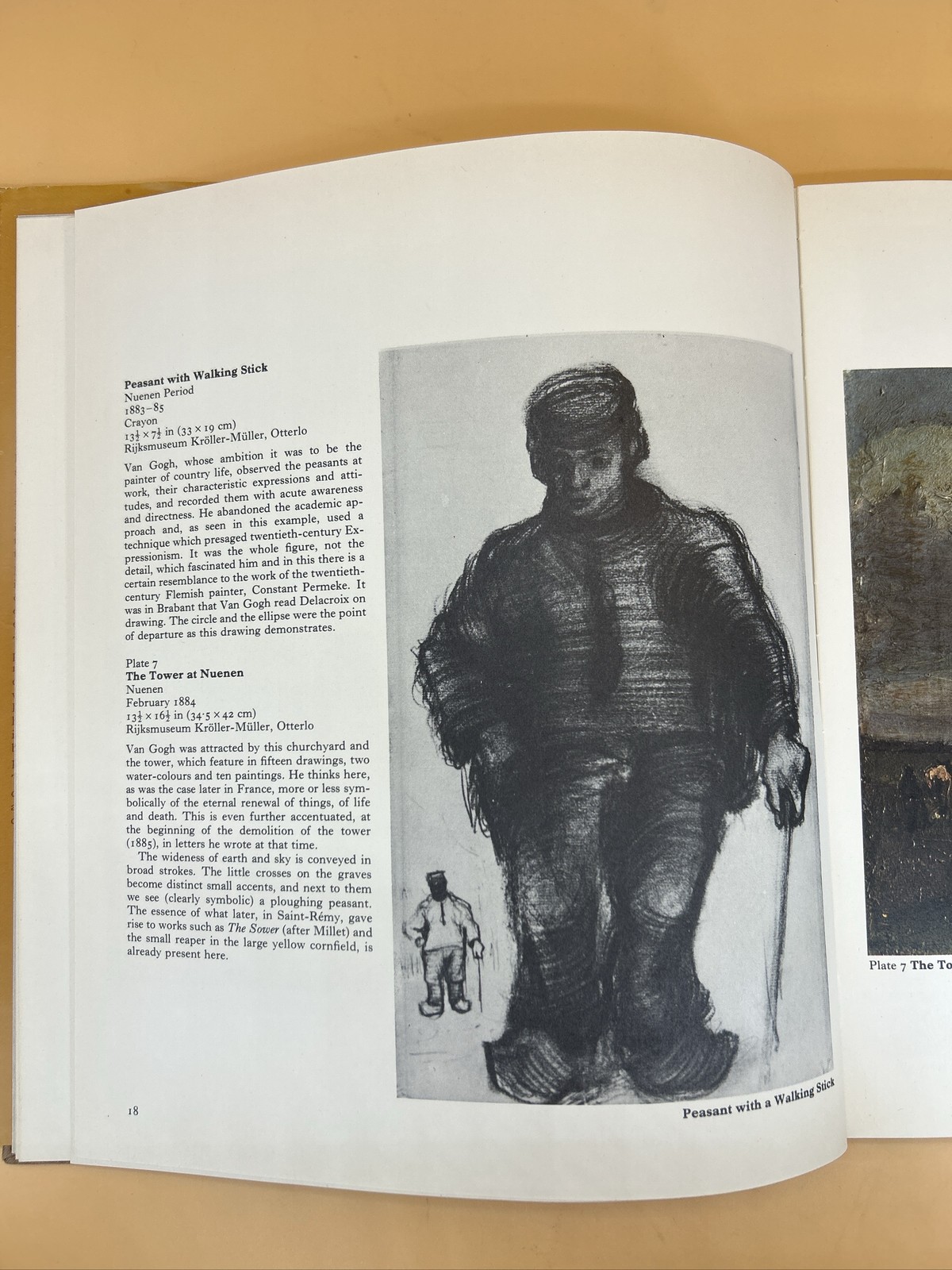 Van Gogh Vincent A.M. Hammacher Book Hardcover Art Biography. Painter. Drawing.