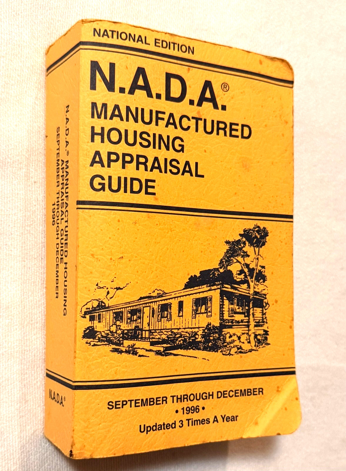 N.A.D.A. Manufactured Housing Appraisal Guide Sept through Dec 1996 Vintage RARE