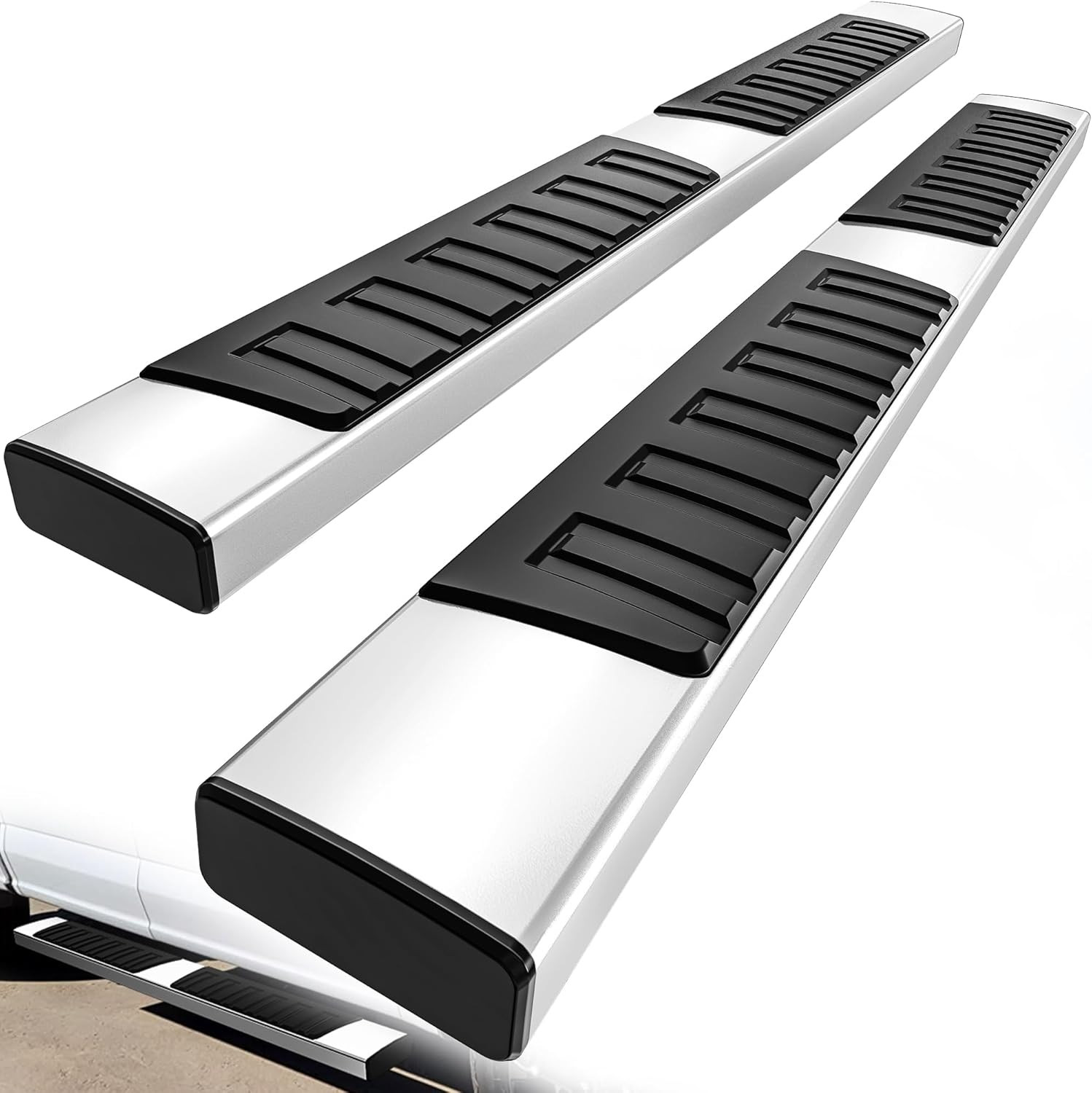 6.5 Inch Running Boards Compatible with 2007-2018 Chevy Silverado/Gmc Sierra 150