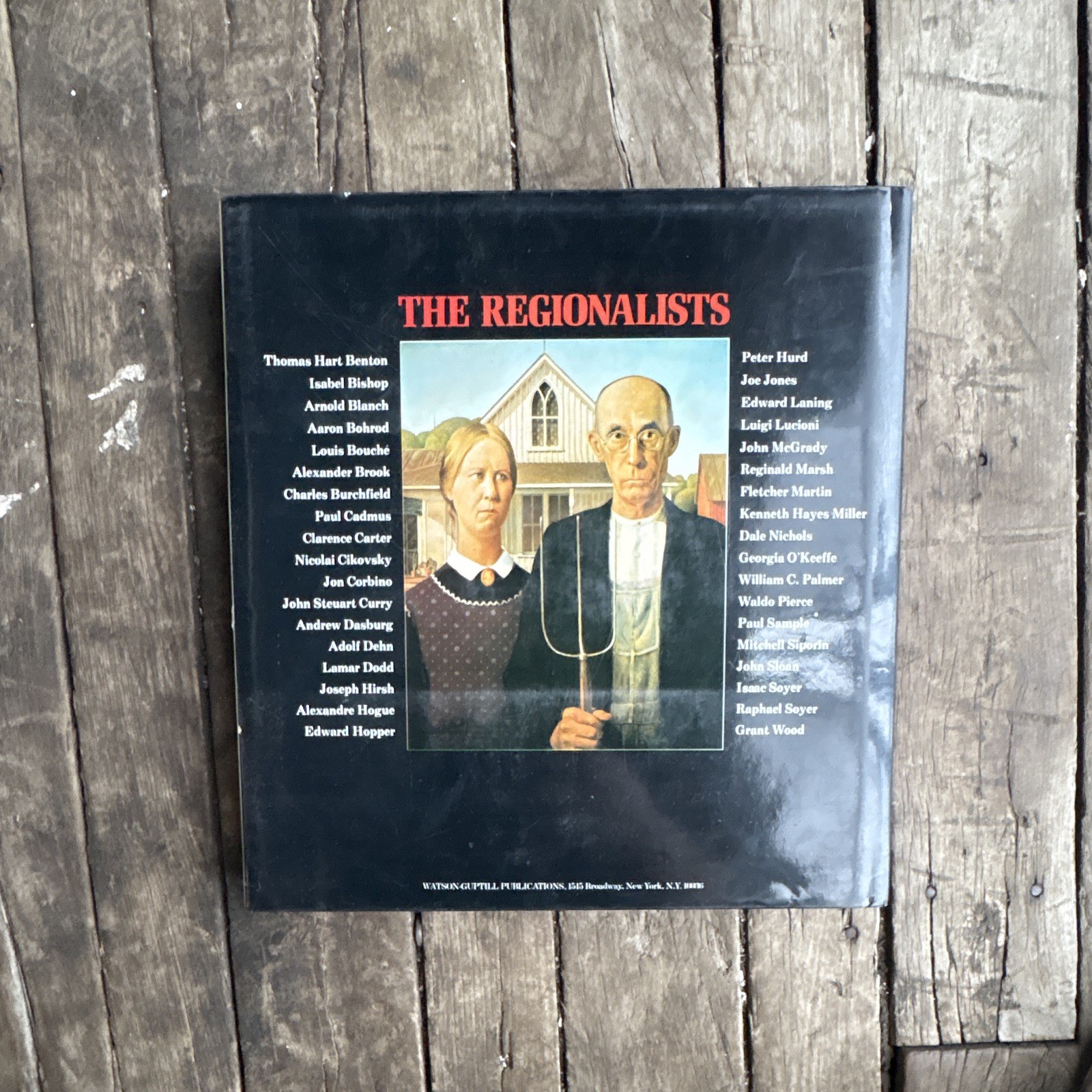 Watson-Guptill The Regionalists: Painters of the American Scene HC (1985) DJ