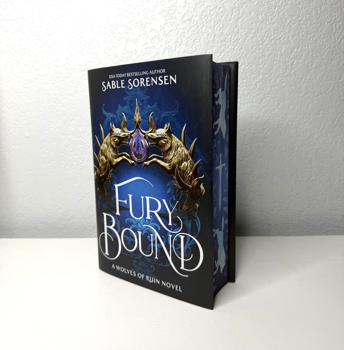 Fury Bound Deluxe Limited Edition by Sable Sorensen – Hardcover – Sprayed Edges