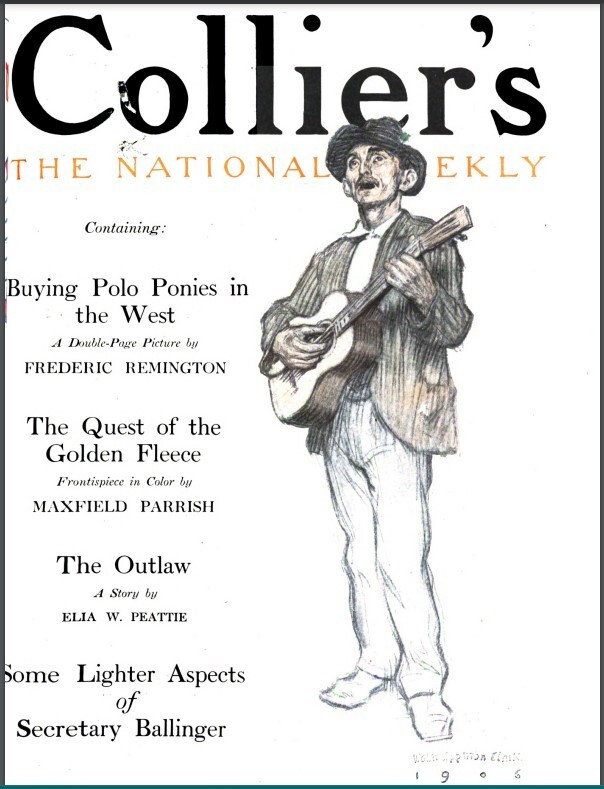 COLLIER’S WEEKLY MAGAZINE 1910S 504 Unique Issue Collection On USB Flash Drive